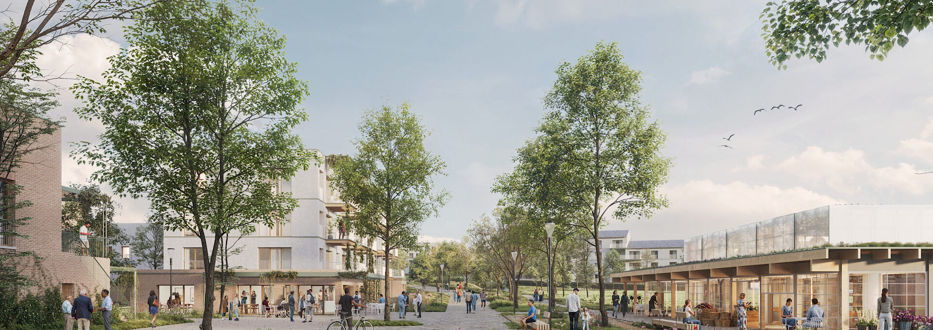 The Equilis, BPI and Woodshapers consortium wins the Bellevue competition in the City of Namur with its project “Le Grenier de Bellevue”